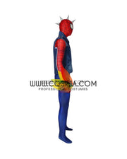 Cosrea Marvel Universe Spiderman PS4 Game Punk Suit Digital Printed Cosplay Costume