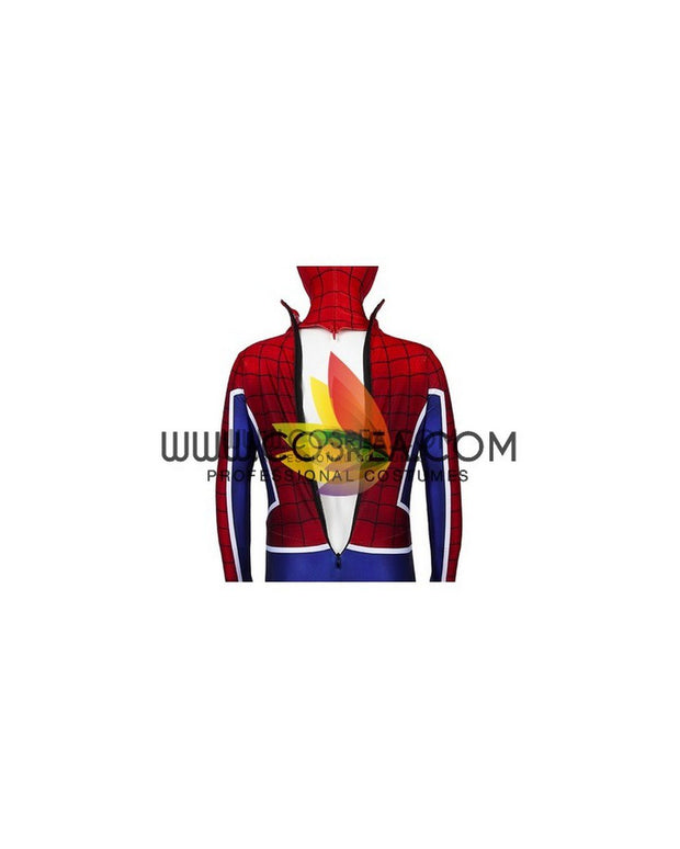 Cosrea Marvel Universe Spiderman PS4 Game Punk Suit Kids Size Digital Printed Cosplay Costume