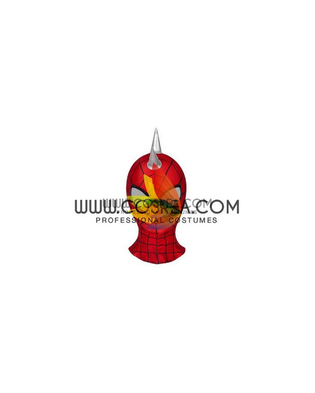 Cosrea Marvel Universe Spiderman PS4 Game Punk Suit Kids Size Digital Printed Cosplay Costume