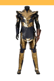 Cosrea Marvel Universe Thanos Infinity War Metallic PU Leather Cosplay Costume