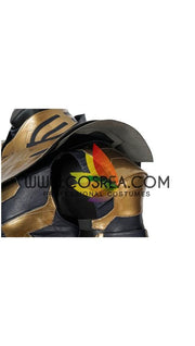 Cosrea Marvel Universe Thanos Infinity War Metallic PU Leather Cosplay Costume