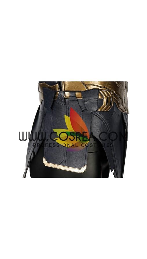 Cosrea Marvel Universe Thanos Infinity War Metallic PU Leather Cosplay Costume