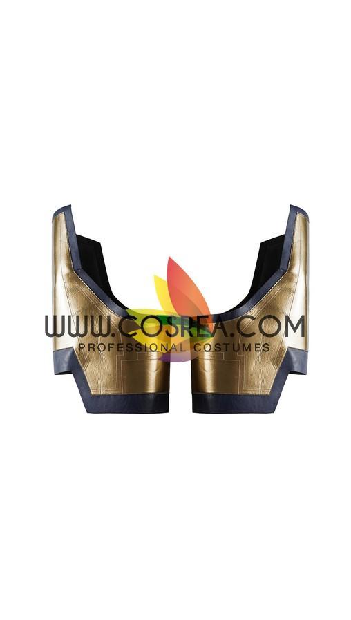 Cosrea Marvel Universe Thanos Infinity War Metallic PU Leather Cosplay Costume