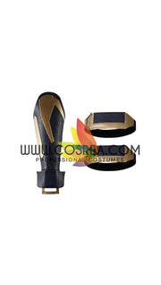 Cosrea Marvel Universe Thanos Infinity War Metallic PU Leather Cosplay Costume