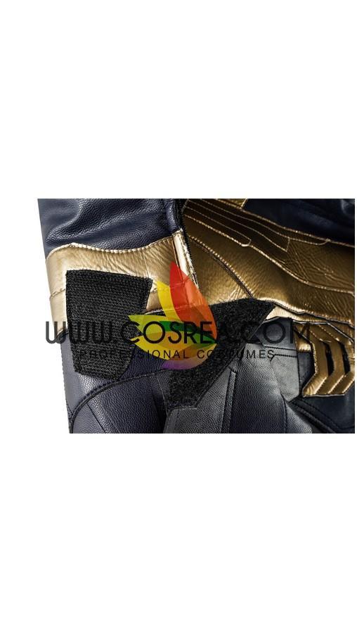 Cosrea Marvel Universe Thanos Infinity War Metallic PU Leather Cosplay Costume