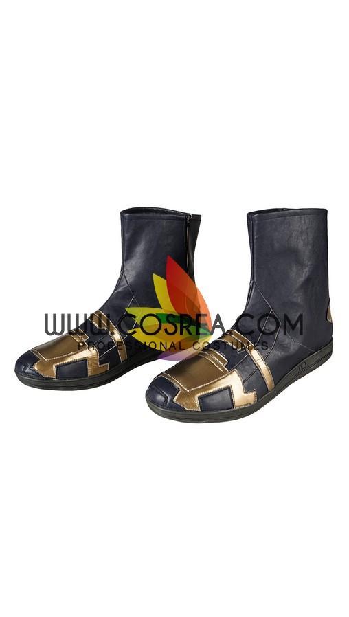 Cosrea Marvel Universe Thanos Infinity War Metallic PU Leather Cosplay Costume