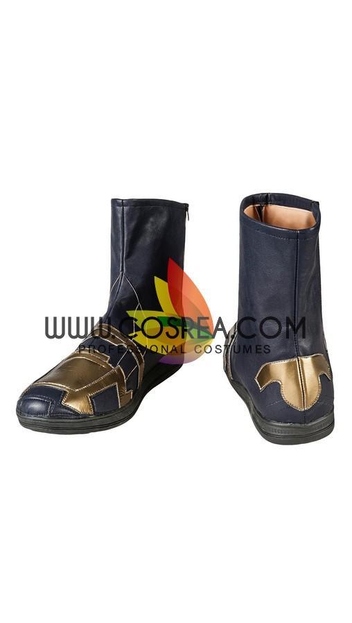 Cosrea Marvel Universe Thanos Infinity War Metallic PU Leather Cosplay Costume