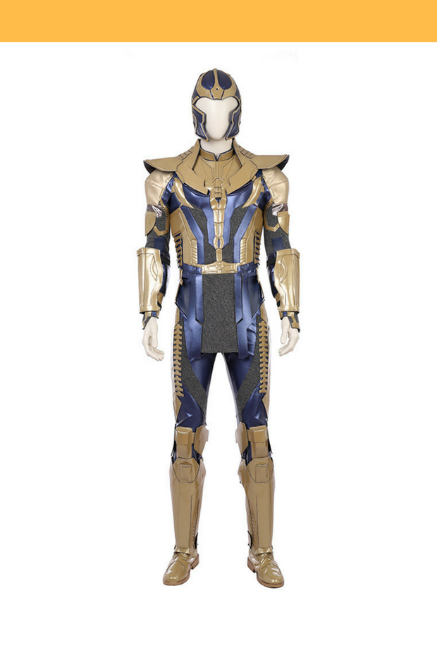 Cosrea Marvel Universe Thanos Infinity War PU Leather Cosplay Costume