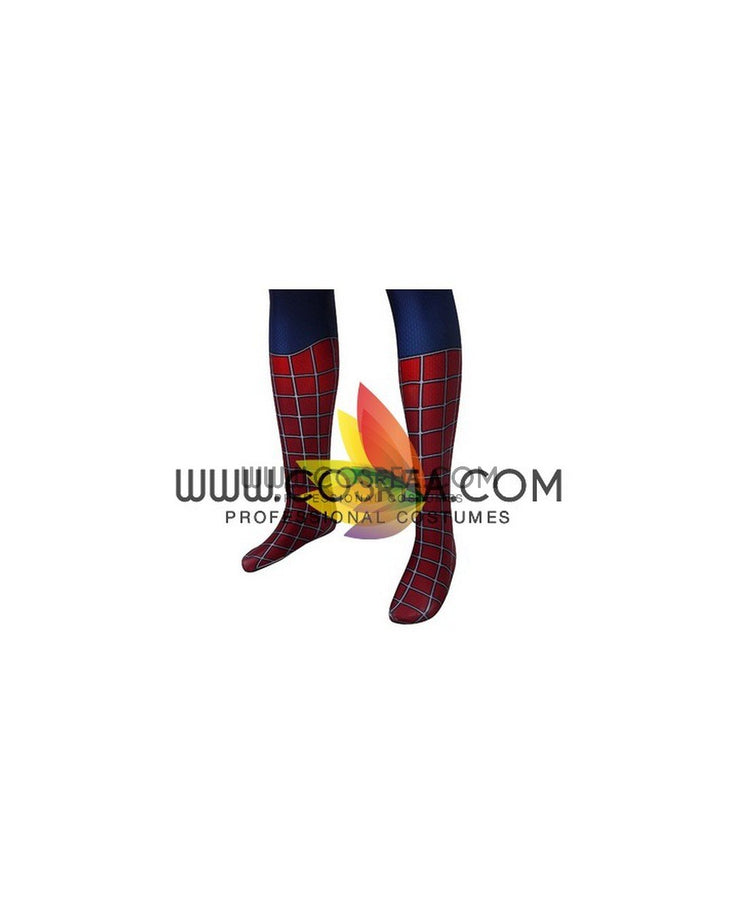 Cosrea Marvel Universe The Amazing Spiderman 2 Peter Parker Digital Printed Cosplay Costume