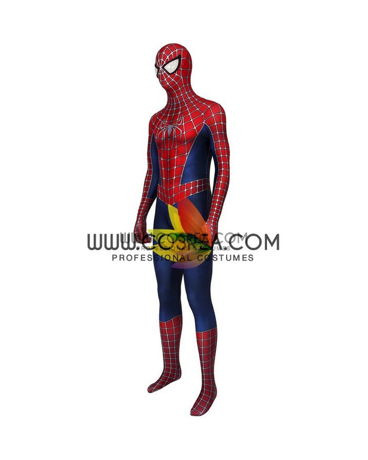 Cosrea Marvel Universe The Amazing Spiderman 2 Peter Parker Digital Printed Cosplay Costume