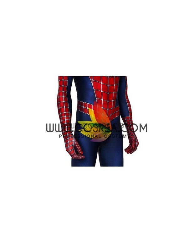 Cosrea Marvel Universe The Amazing Spiderman 2 Peter Parker Digital Printed Cosplay Costume