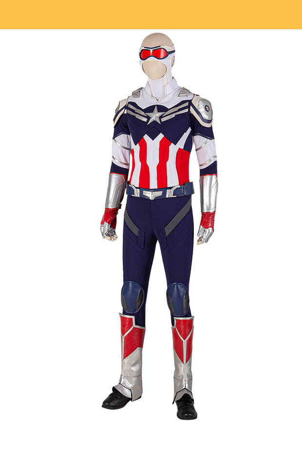 Cosrea Marvel Universe The Falcon And Winter Soldier TV Series Uniform Fabric Version Cosplay Costume