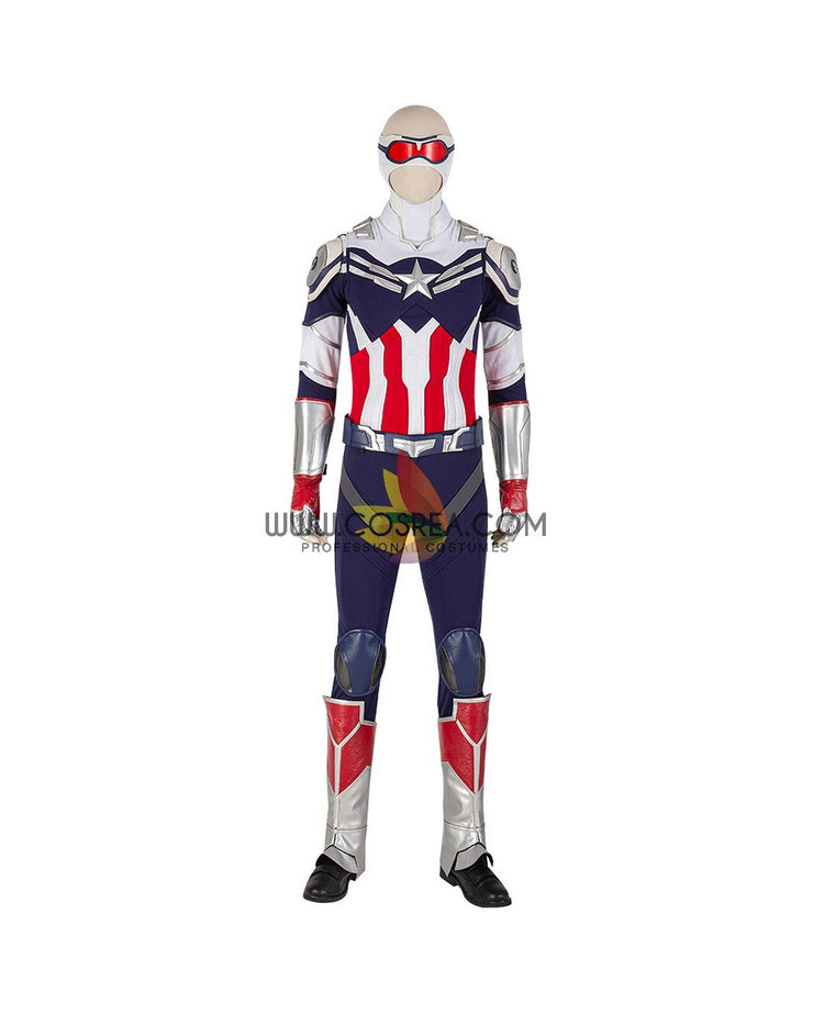 Cosrea Marvel Universe The Falcon And Winter Soldier TV Series Uniform Fabric Version Cosplay Costume