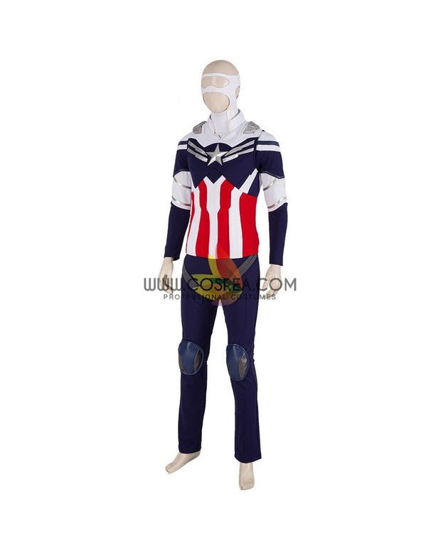 Cosrea Marvel Universe The Falcon And Winter Soldier TV Series Uniform Fabric Version Cosplay Costume