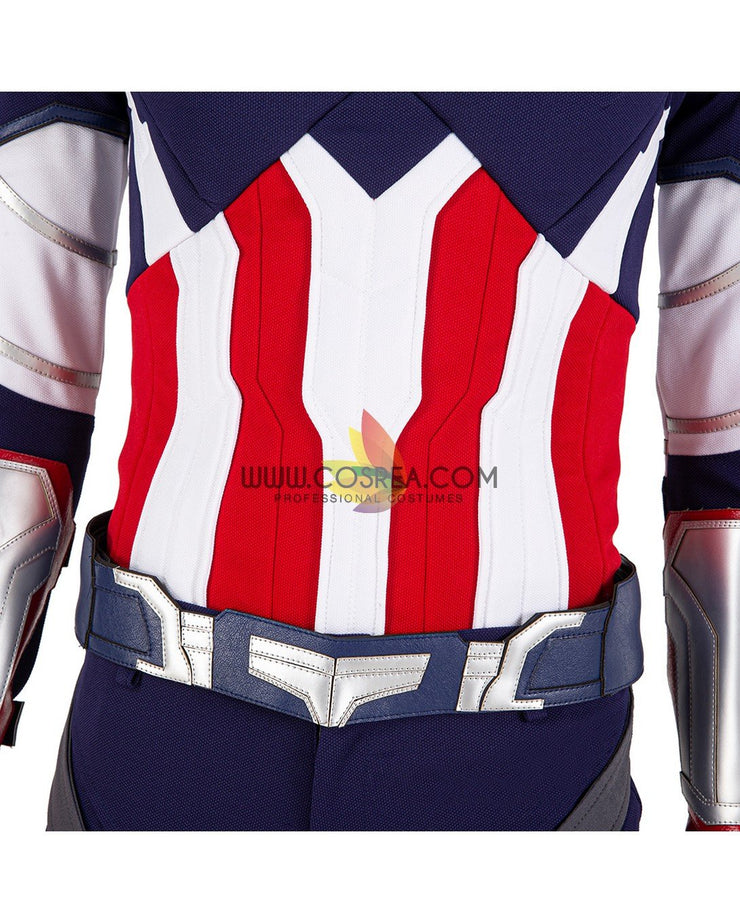 Cosrea Marvel Universe The Falcon And Winter Soldier TV Series Uniform Fabric Version Cosplay Costume