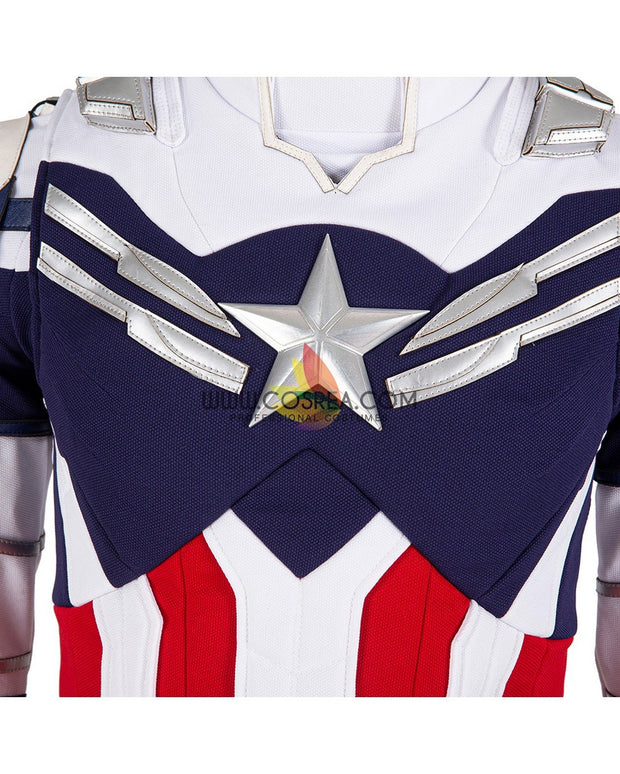 Cosrea Marvel Universe The Falcon And Winter Soldier TV Series Uniform Fabric Version Cosplay Costume