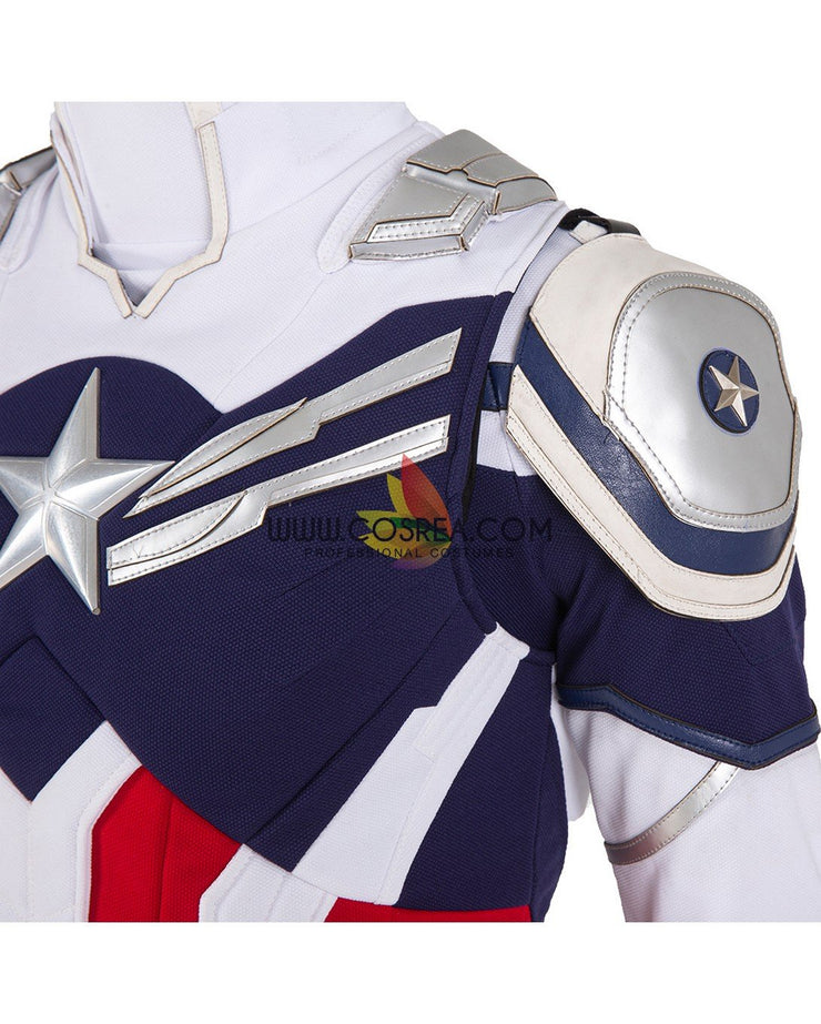 Cosrea Marvel Universe The Falcon And Winter Soldier TV Series Uniform Fabric Version Cosplay Costume