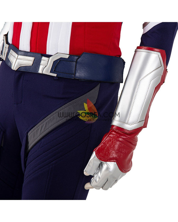 Cosrea Marvel Universe The Falcon And Winter Soldier TV Series Uniform Fabric Version Cosplay Costume