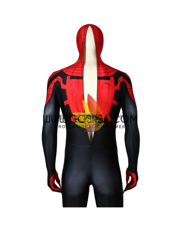 Cosrea Marvel Universe The Ultimate Spiderman Comic Version Digital Printed Cosplay Costume