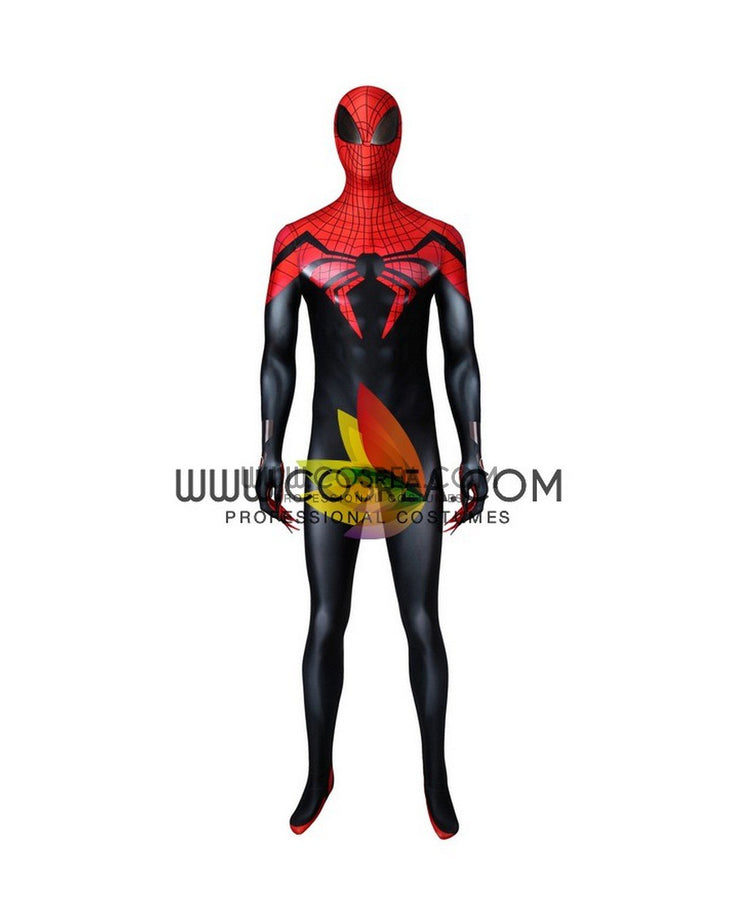 Cosrea Marvel Universe The Ultimate Spiderman Comic Version Digital Printed Cosplay Costume