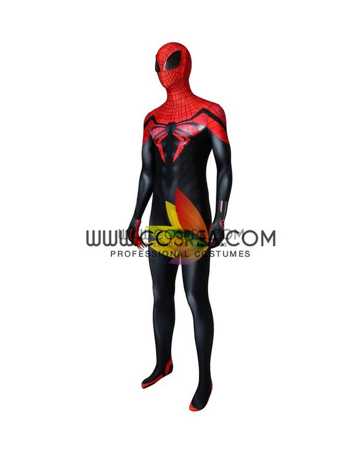 Cosrea Marvel Universe The Ultimate Spiderman Comic Version Digital Printed Cosplay Costume