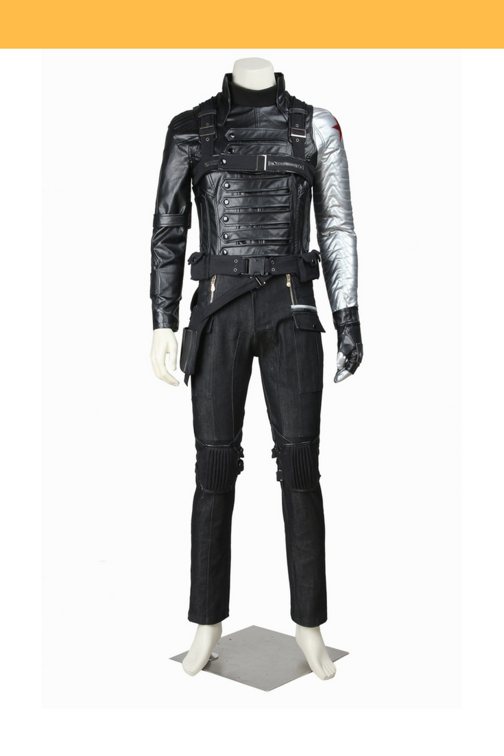 Cosrea Marvel Universe The Winter Soldier Cosplay Costume