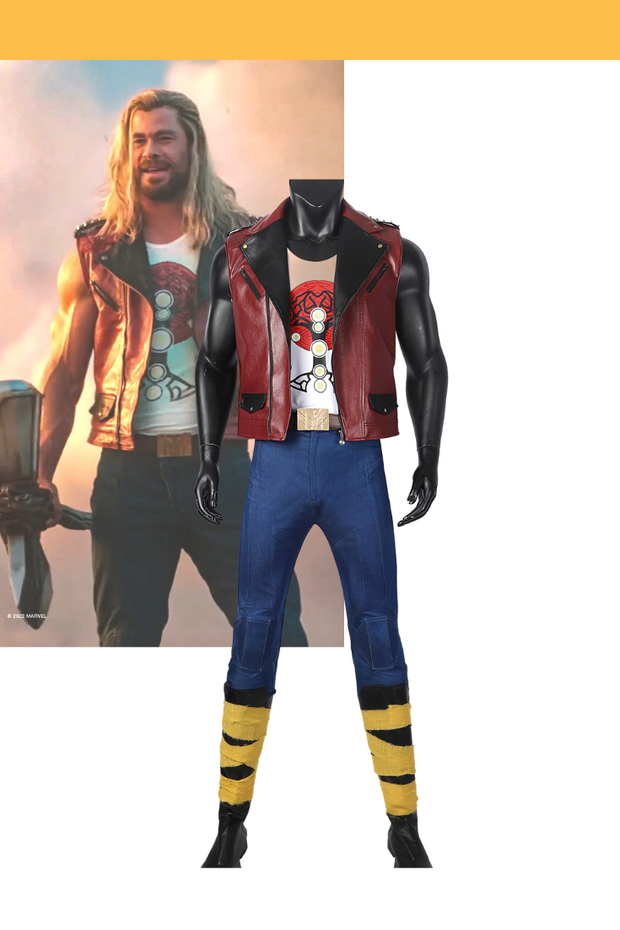 Cosrea Marvel Universe Thor Love and Thunder Casual Cosplay Costume