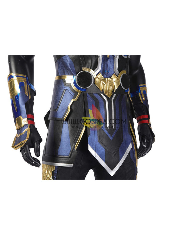 Cosrea Marvel Universe Thor Love and Thunder Custom PU Leather Cosplay Costume