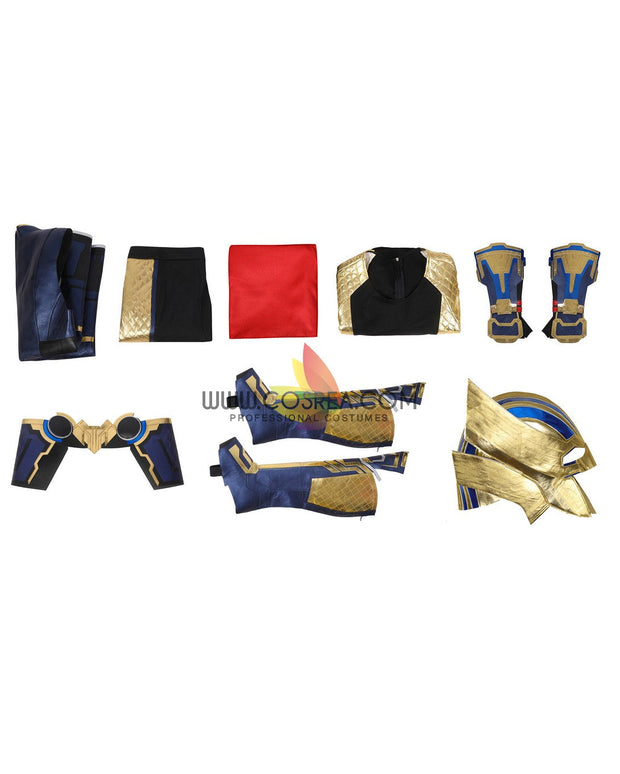 Cosrea Marvel Universe Thor Love and Thunder Custom PU Leather Cosplay Costume