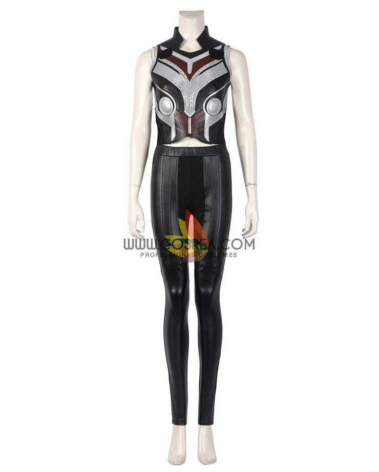 Cosrea Marvel Universe Thor Love and Thunder Jane Foster Custom PU Leather Cosplay Costume