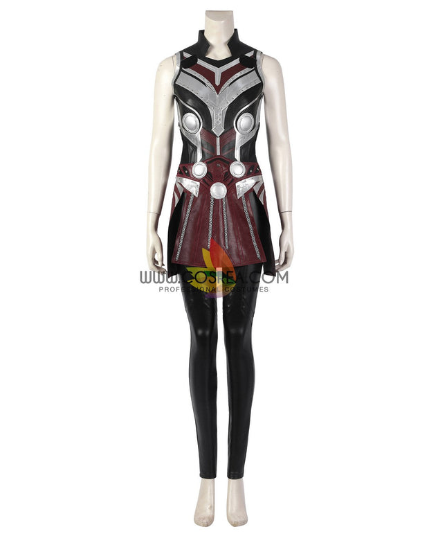 Cosrea Marvel Universe Thor Love and Thunder Jane Foster Custom PU Leather Cosplay Costume