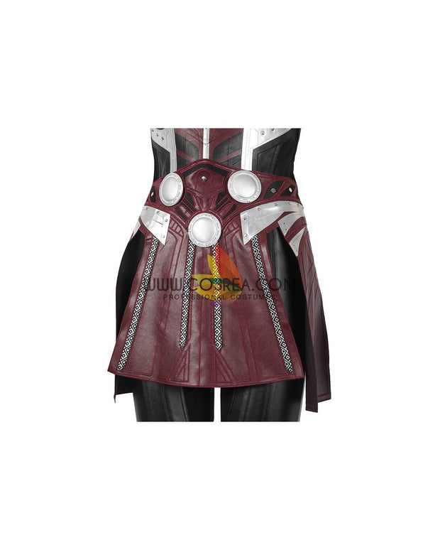 Cosrea Marvel Universe Thor Love and Thunder Jane Foster Custom PU Leather Cosplay Costume