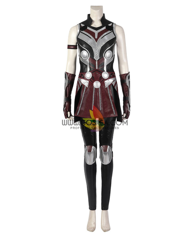 Cosrea Marvel Universe Thor Love and Thunder Jane Foster Custom PU Leather Cosplay Costume