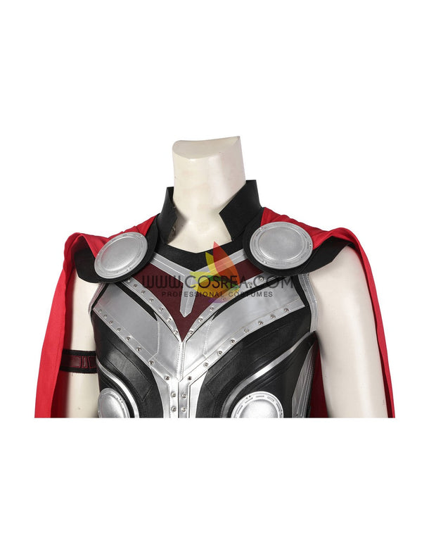 Cosrea Marvel Universe Thor Love and Thunder Jane Foster Custom PU Leather Cosplay Costume