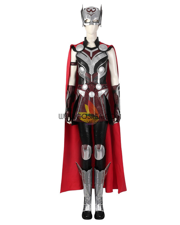 Cosrea Marvel Universe Thor Love and Thunder Jane Foster Custom PU Leather Cosplay Costume
