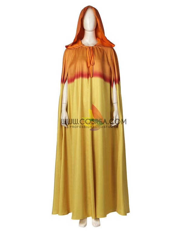 Cosrea Marvel Universe Thor Love and Thunder Valkyrie Gradient Cloak Cosplay Costume