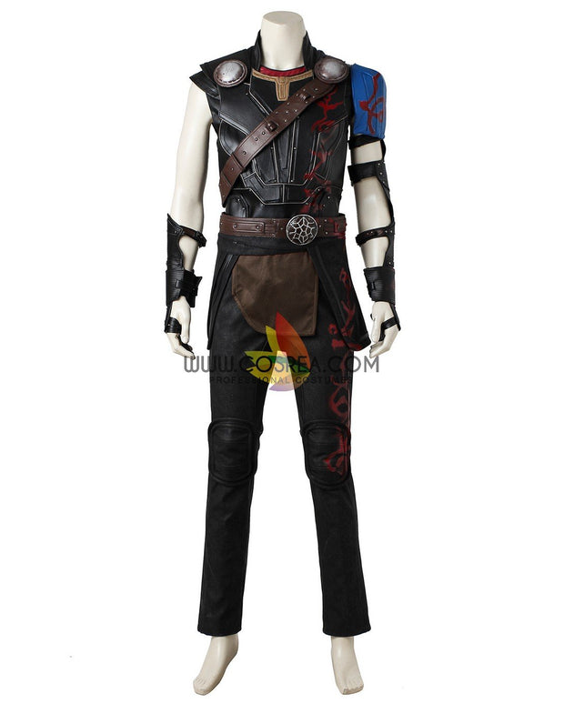 Cosrea Marvel Universe Thor Sakaar Arena Dark Blue Version Cosplay Costume
