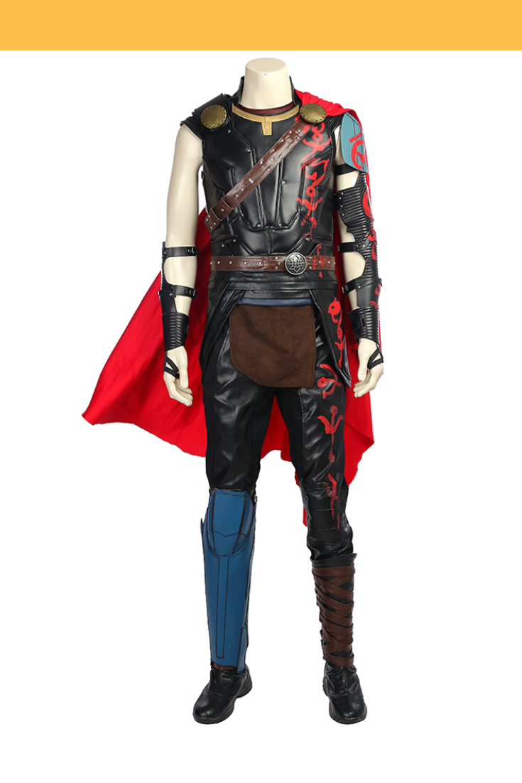 Cosrea Marvel Universe Thor Sakaar Arena Light Blue Version Cosplay Costume