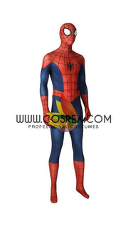 Cosrea Marvel Universe Ultimate Spiderman Cosplay Costume