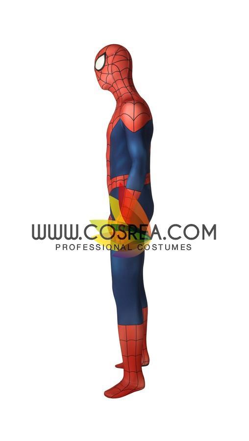 Cosrea Marvel Universe Ultimate Spiderman Cosplay Costume