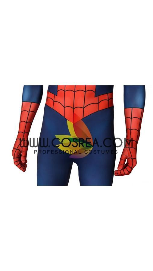 Cosrea Marvel Universe Ultimate Spiderman Cosplay Costume