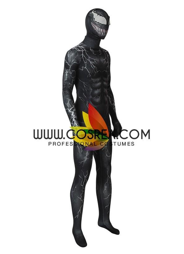 Cosrea Marvel Universe Venom Eddie Brock Digital Printed Cosplay Costume