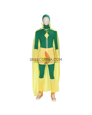 Cosrea Marvel Universe Vision Halloween Wanda And Vision TV Series Cosplay Costume
