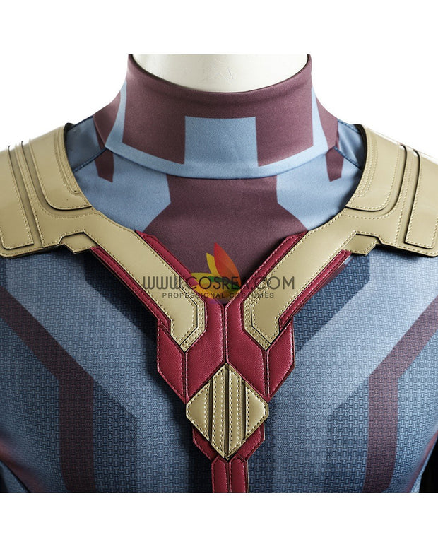 Cosrea Marvel Universe Vision Infinity War Cosplay Costume