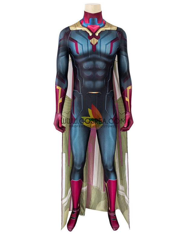 Vision Infinity War Digital Printed Cosplay Costume