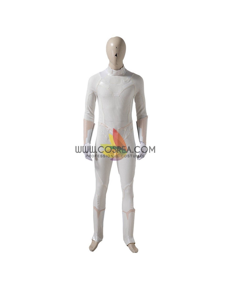 Cosrea Marvel Universe White Vision Cosplay Costume