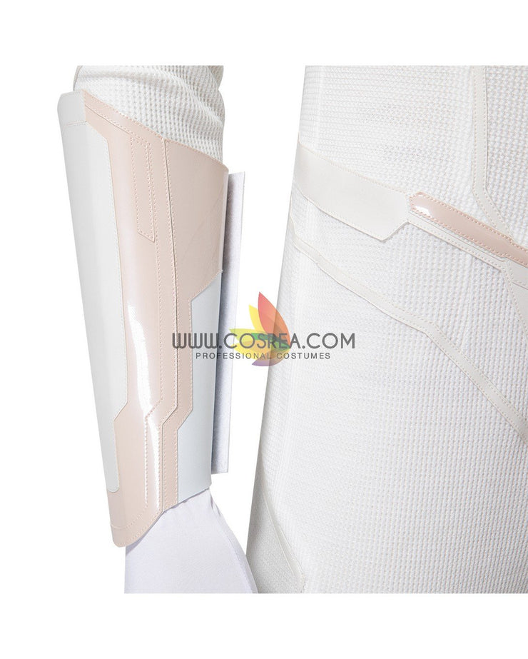 Cosrea Marvel Universe White Vision Cosplay Costume