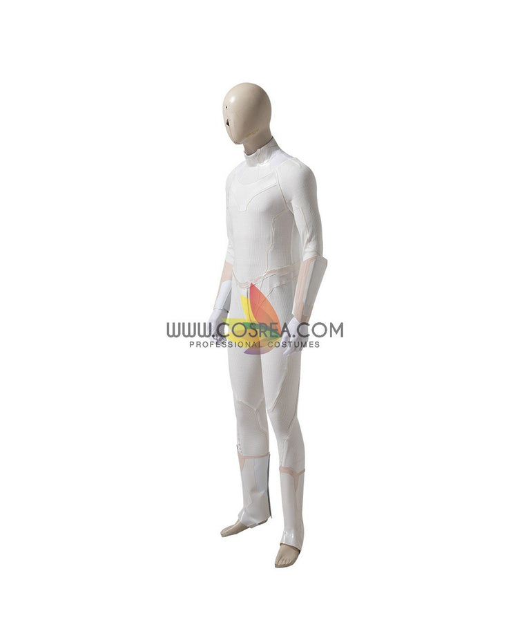 Cosrea Marvel Universe White Vision Cosplay Costume