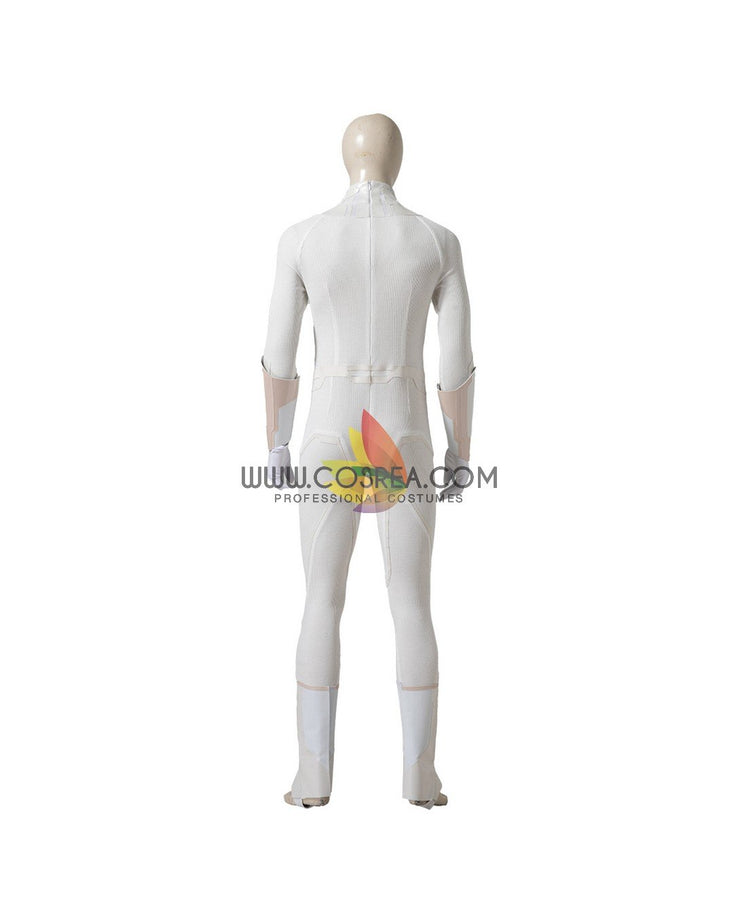 Cosrea Marvel Universe White Vision Cosplay Costume
