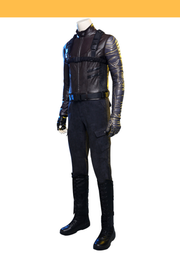 Cosrea Marvel Universe Winter Soldier The Falcon And Winter Soldier TV Series Full PU Leather Version Cosplay Costume